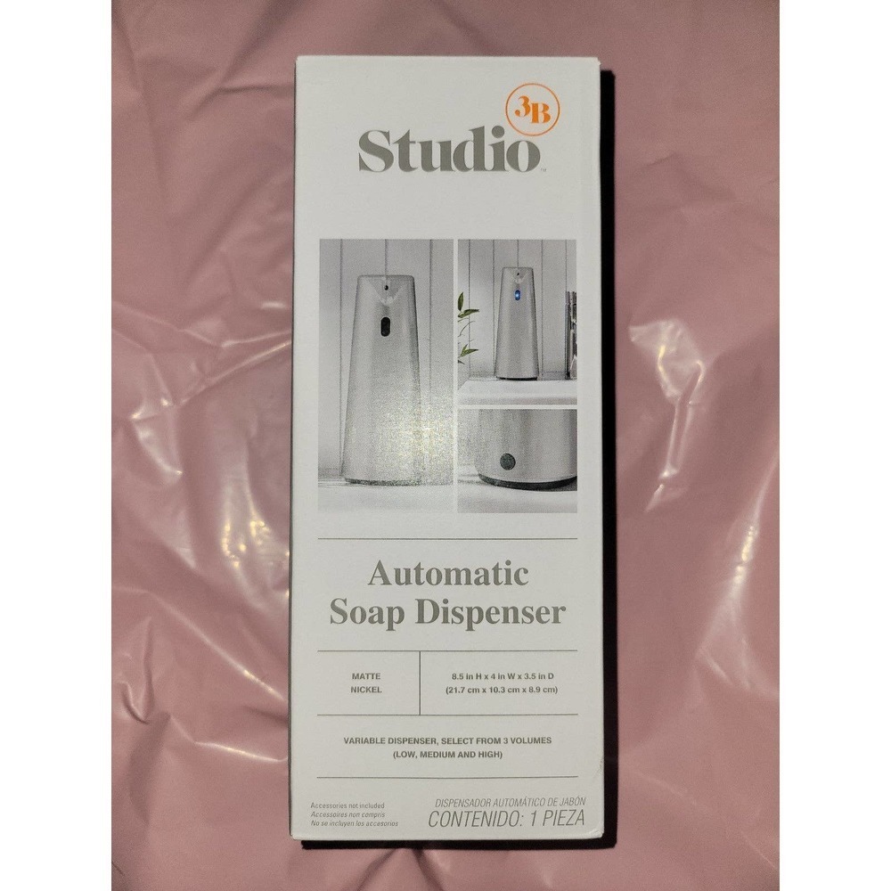 Automatic soap dispenser- nickel